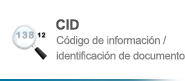 CID códi de informació