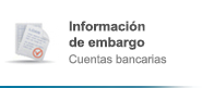 Informació de l´embargaments